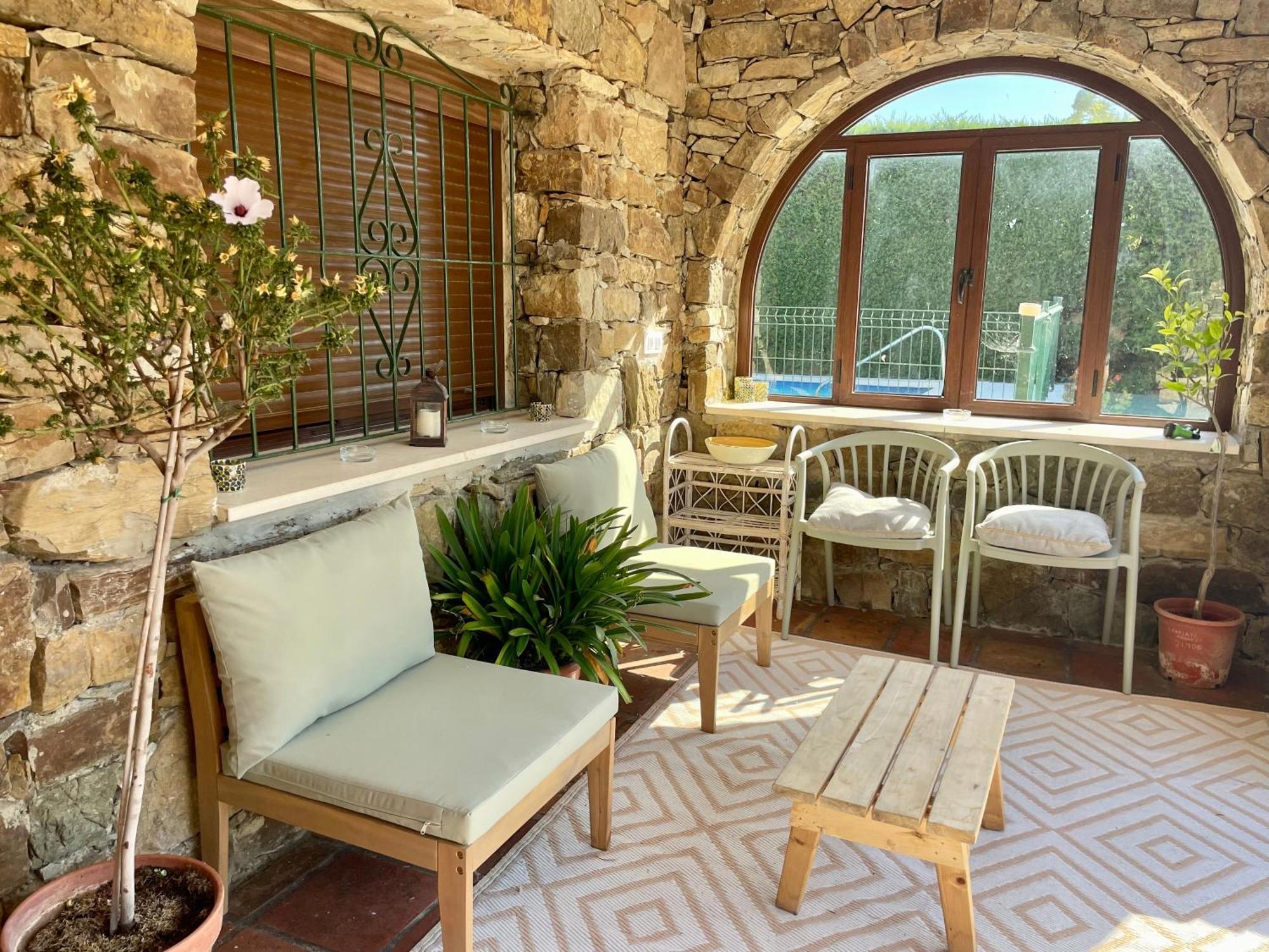 Chalet Con Piscina Privada En Bolonia Tarifa Exterior photo